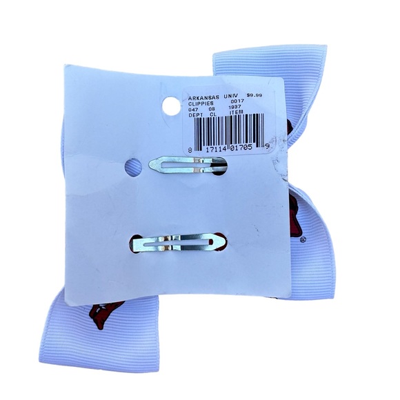 University of Arkansas Razorbacks Clippies - Picture 3 of 3